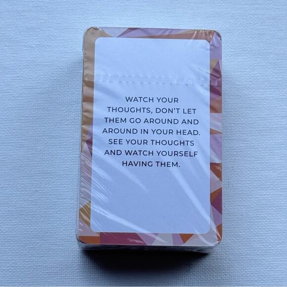 Stress Less 100 Effective Tips For a Stress Free Life Deck of Cards New in Box - Picture 3 of 9